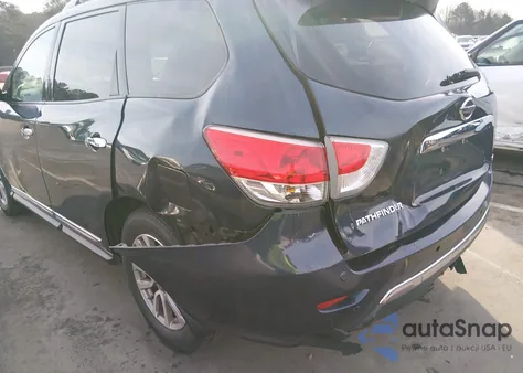 2016 Nissan Pathfinder Sl z USA, uszkodzony, nr VIN 5N1AR2MN0GC656201